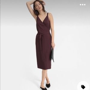 Everlane Japanese GoWeave Wrap Dress